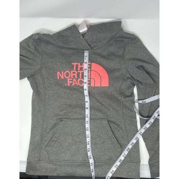 The North Face Hoodie Womens XS Gray Long Sleeve Hand Pockets - Picture 14 of 15